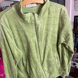 • VINTAGE Y2K GLORIA VANDERBILT tracksuit zip up jacket size L GREAT CONDITION!